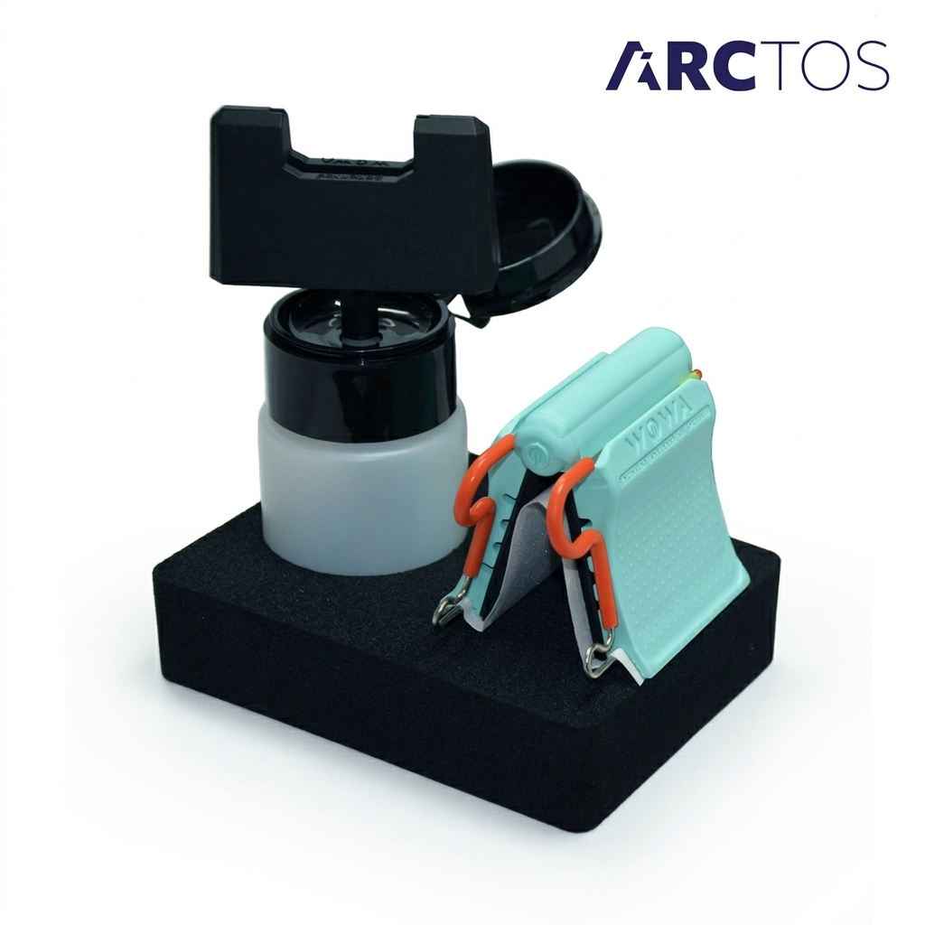 Wowa-Fiber-Optic-Cleaning-Kit-Wipe-Clip-Kit-F1-GRIP-arctos-solutions-athina