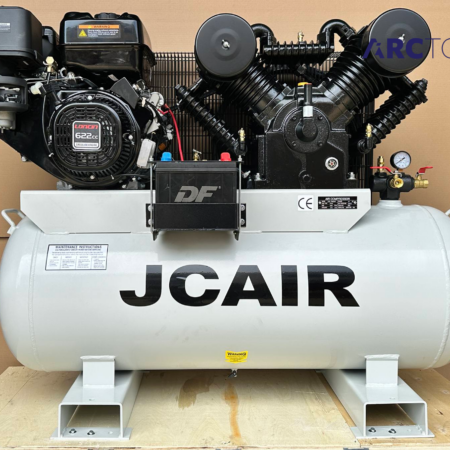 JCAIR JCB-130200P βενζινοκίνητος αεροσυμπιεστής 17HP με δεξαμενή 200L