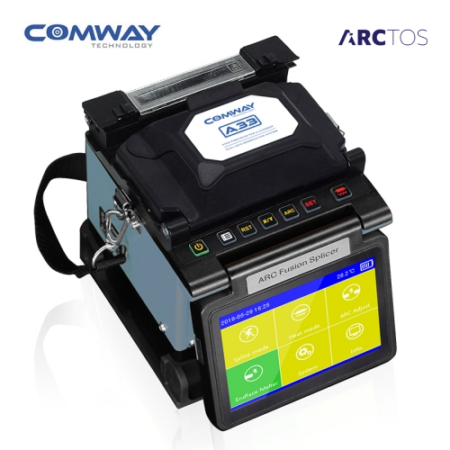COMWAY A33 Fusion Splicer μηχάνημα συγκόλλησης οπτικών ινών FTTH